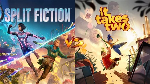 Split Fiction vs. It Takes Two: 5 major differences between the two co-op games