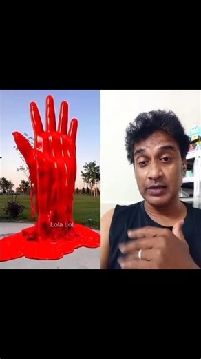 Ye Funny Lady Ki Touch Hand Melted! #shorts #trending #pov #viralvideo