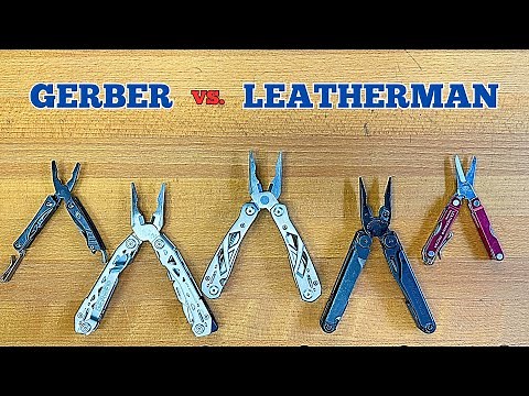 Multitool Challenge – Gerber vs. Leatherman