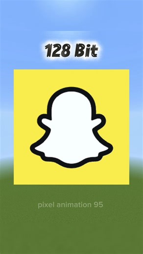 Minecraft 1-Bit to 128-Bit Pixel Art 8🔥 #LogoDesign #GamingLogo #Shorts #LogoEditing #jaishreeram