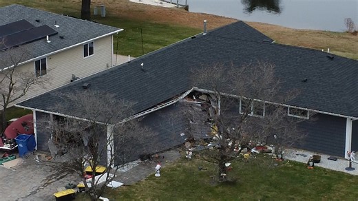 Additional footage from the MVA Car into a house call in Holiday City Berkeley. It appears there were 2 cars that were involved, One driver was heavily entrapped inside the vehicle that slammed through the garage door and ended up crashing into a wall. The second vehicle nearly struck a tree and the house. | EXIT 80 Scanner News