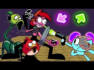 FNF Character Test | Learn With Pibby | Battle for Corrupted Island | Glitched Legends (Pibby)