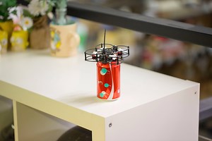 Storm Butterfly 16 is a racing drone that equipped with 1.6" propellers. The weight is 52 grams only. All propellers, camera and electronic components are well-protected and it may be the best racing drone for indoor flight. | HeliPal.com