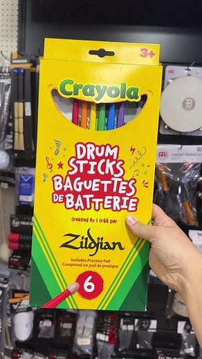 Explore Crayola Kid Drumsticks by Zildjian Company