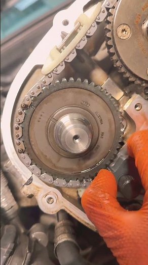 Audi A4 Engine 1.8 tfsi Timing chain replacement and timing points#tips #carrepair # #automotivetips