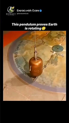 This Pendulum Proves That Earth Is Rotating! 🌍🌀 | The Fascinating Foucault Pendulum Explained