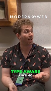 Do you use Type-Aware Linting in ES Lint? Joshua Goldberg is one of the best TypeScript experts out there - check out this podcast with him talking about TS ES Lint 8! Link down in the comments. | This Dot