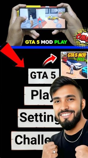 Fainlly ✅ Real #Gta 5 Mod 🥰 in Indian #bike driving 3d 🤯 | Gta 5 Mod apk haw to install 🥳#shorts 33