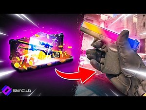 This GLOCK 18 FADE FREE on Skinclub (Skinclub Promo Code 2023)