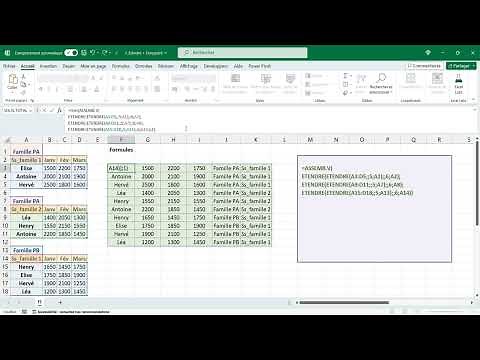 Excel - EXTEND function, allowing you to enlarge and fill a table with a default value