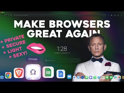 OMEGA Ω Fastest, lightest browser ever. Maximum privacy. Zero tracking, profiling, & data brokerage.