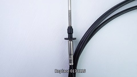 16FT Control Cables Fit for BRP OMC Johnson/Evinrude, Throttle and Shift Cables Replace 0173116, 2 PCS