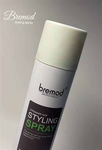 Bremod Hairspray Review: Strong Hold That Stays All Day