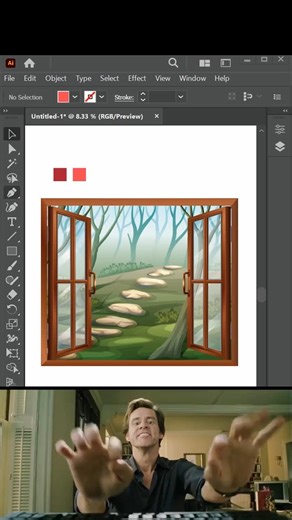 How to Add Curtains to a Window (Step-by-Step Tutorial) | Easy Design Guide #shorts #shortvideo