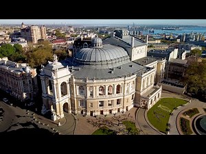 Odessa cinematic drone view 4K