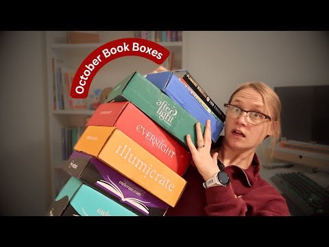 OCTOBER BOOK SUBSCRIPTION BOXES: BOTM, Afterlight, Evernight, Illumicrate, Owlcrate