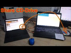How to Share a Computer CD/DVD Drive with a Tablet