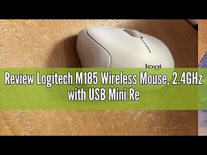 Review Logitech M185 Wireless Mouse, 2.4GHz with USB Mini Receiver, 12-Month Battery Life, 1000 DPI