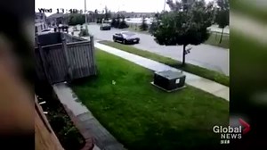 305K views · 442 reactions | A video shared on social media appears to show the moment a car crashed and repeatedly flipped on a residential street in Brampton, Ont. READ MORE: https://bit.ly/2YR1baC | Global News | Facebook