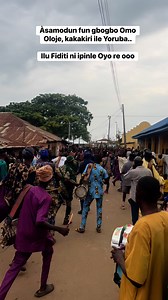 This most followed masquerade in a community call FIDITI in Oyo state… #asa #yoruba #culture #festivalvibes #festival #egungun #egun # | Ashiwaju Omo Yoruba
