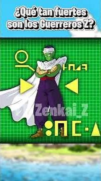 The REAL POWER LEVELS of the Z WARRIORS vs NAPPA