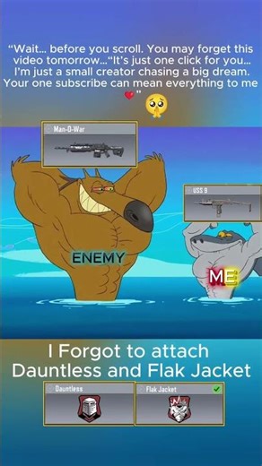 Man-O-War vs uss9 without attach perk