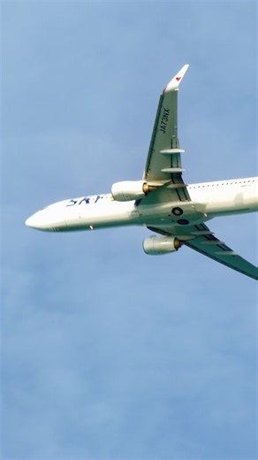 【下地島空港】この日の最終便、東京へ。✈️ スカイマーク SKY618｜B737-800 離陸 #shorts