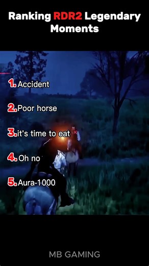 Ranking RDR2 Legendary Moments | MB Gaming