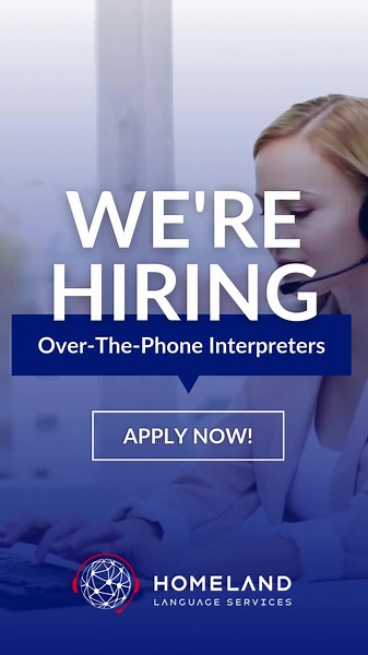 We're Hiring Over-the-Phone Interpreters! 🌍 Homeland Language Services is looking for skilled Portuguese, Cambodian, and Vietnamese interpreters to join our team! If you're bilingual and ready to help bridge language gaps, we want to hear from you. 📌 What We Offer: Payment per hour connected Fixed schedule Remote work opportunity Join us in empowering communication across languages! Click here to apply: https://homelandls.freshteam.com/jobs #Hiring #OPI #PortugueseInterpreter #CambodianInterpr