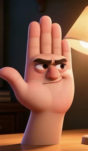 LEFT HAND #hand #animation #facts #funny #cartoon