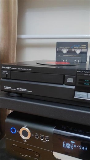 CD player Sharp #cdplayer #hifi #stereo #sharp