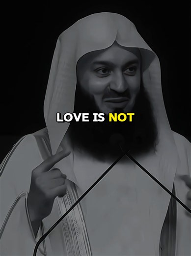 Love Is Not Baby I Love You ❤️ #muftimenk #islamic_video #muftimenkofficial #muftimenkreminders #tiktokgrowthchallenge