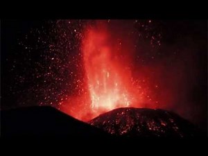 Ätna Ausbruch am 16.11.2013 - HD Aufnahme - Ätna spuckt Feuer