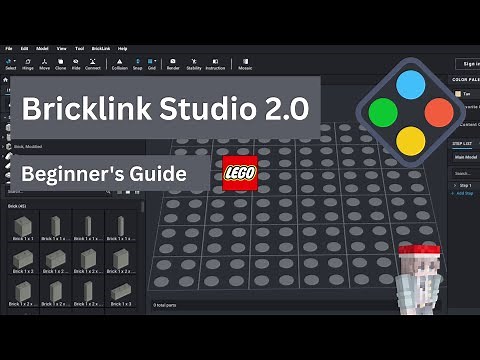 Bricklink Studio 2.0 Tutorial - Beginner's Guide
