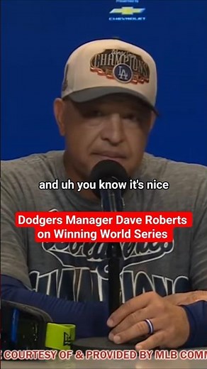 Dodgers Manager Dave Roberts on Winning 2025 World Series