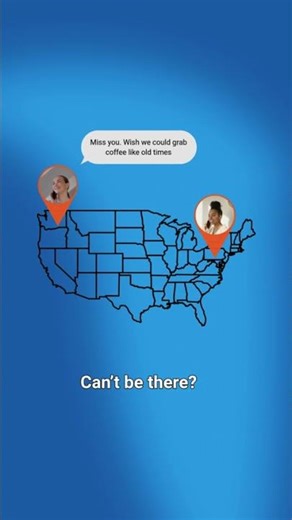 Miles apart? GiftYa makes it feel like you’re right there.