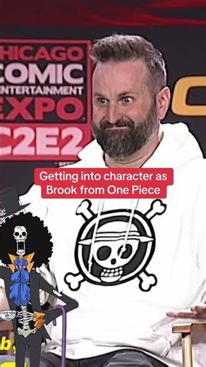 a highly caffeinated Ian Sinclair = Brook from One Piece #voiceover #voiceacting