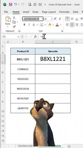 Create barcodes in Excel - CRAZY🔥