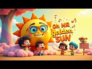 Mr. Sun, Sun, Mr. Golden Sun ☀️ | Fun Sing-Along Nursery Rhyme for Kids & Toddlers