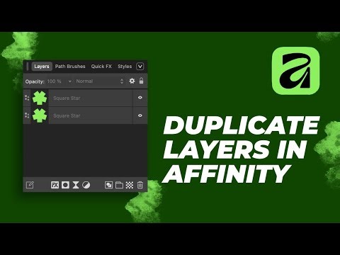 Easy Way to Duplicate Layers from Document to Document in Affinity 3