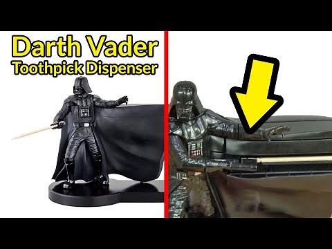 Darth Vader Toothpick Dispenser - Darth Vader ToothSaber