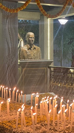 Major Sandeep Unnikrishnan Fanpage on Instagram: "Wreath Laying by the Parents of Major Sandeep Unnikrishnan, Ashok Chakra (P) 🇮🇳 COMMEMORATION CEREMONY: IC-58660 MAJOR SANDEEP UNNIKRISHNAN, AC (POSTHUMOUS) THE BIHAR REGIMENT/ 51 SPECIAL ACTION GROUP at SANDEEP VIHAR AWHO WHITEFIELD. #MajorSandeepUnnikrishnan #IndianArmy #NSG #India"