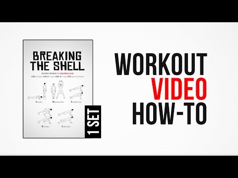 Breaking the Shell Workout [ How-To ] [ One Set ] by #DAREBEE