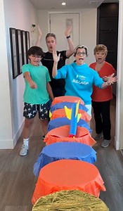 Toy Rocket Bucket Challenge – Aim High to Win Prizes!