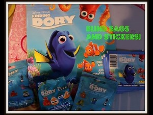 Finding Dory Blind Bags and Stickers - Nemo Pixar