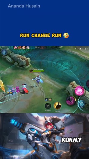 Run change Run . . . . #mobilelegends #mlbb #fyp #foryou #foryoupage #followme | Hi Shine