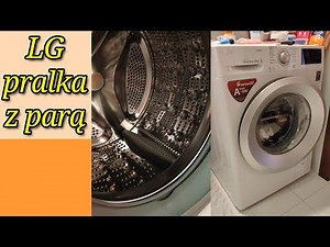 LG Steam washing machine - laundry with a steam function