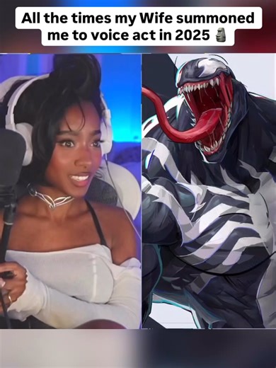 All the times my wife summoned me to voice acting in 2025 🗿 @aliyawill #voiceacting #couple #voiceactor #marvel #zelda