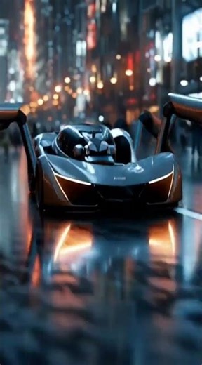 Futuristic Sports Car Turns into a ROBOTIC Black Mamba