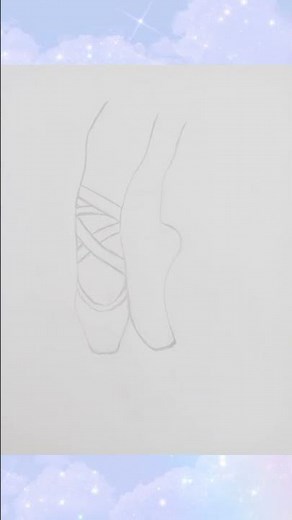 "Ballet Shoes Pencil" #Sketch#BalletShoes #ArtTutorial #Sketching #Artist #EasyDrawing #HandDrawing